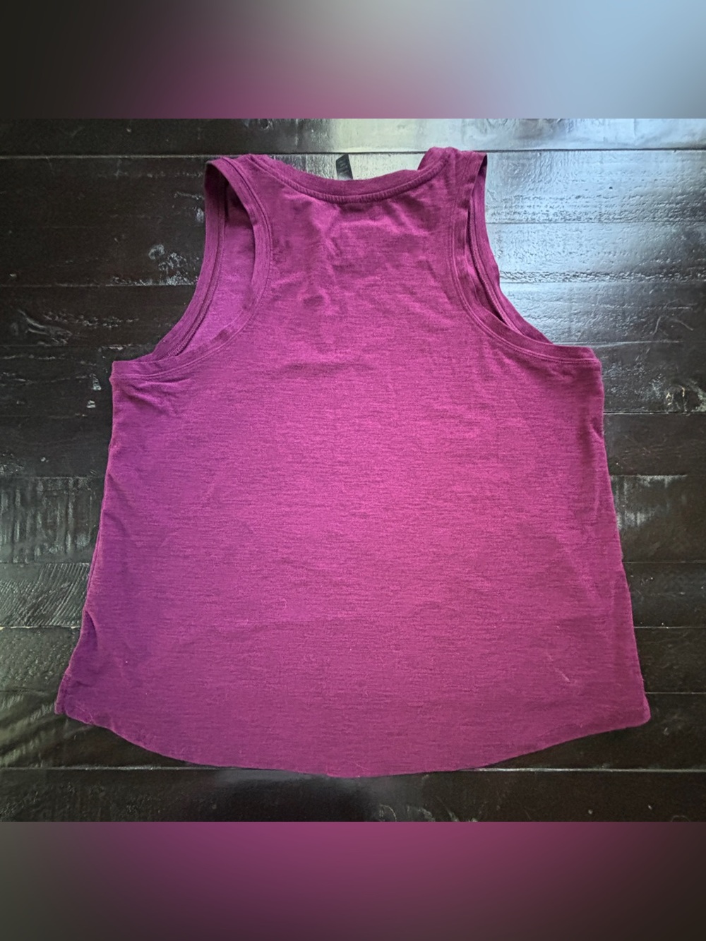Kyodan women’s tank shirt, maroon, large - Picture 3 of 3